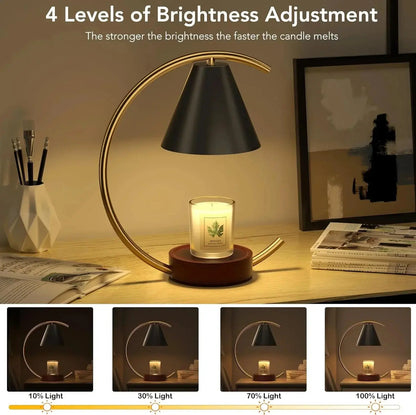 Dimmable Candle Warmer Lamp – Efficient, Flame-Free Fragrance.