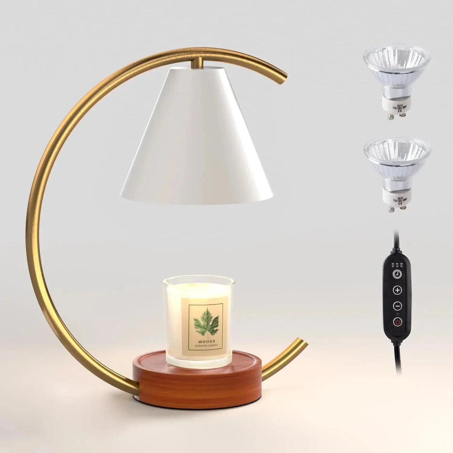 Dimmable Candle Warmer Lamp – Efficient, Flame-Free Fragrance.